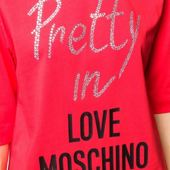 Love Moschino “Pretty in Love Moschino” sweater size M - Picture 9 of 10